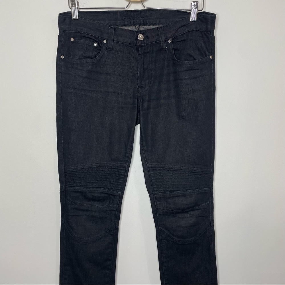 Ralph Lauren Black Moto Skinny Jeans